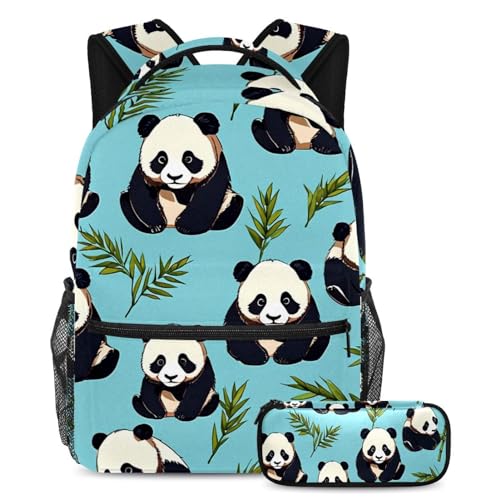 Trousse à crayons et sac à dos panda mignon le cadeau de rentrée
