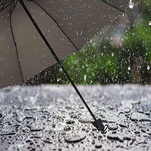 Image of KEKEMI 3 Fold Plain Pipine Umbrella for Men & Women