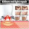Microcurrent Facial Device,Latest Red Light Technology,Enhances The Ability to Lift The Face and Tighten The Skin,Facial Wrinkle Equipment,Smart Photon Micro-Current Device, Model:EP-300.