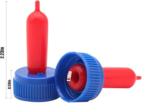 Miniatura 4 de APlayfulBee Pezón de cabra - 25 piezas de vaca y ternero para beber, pezón de leche de cabra de silicona suave, para alimentación para ovejas,