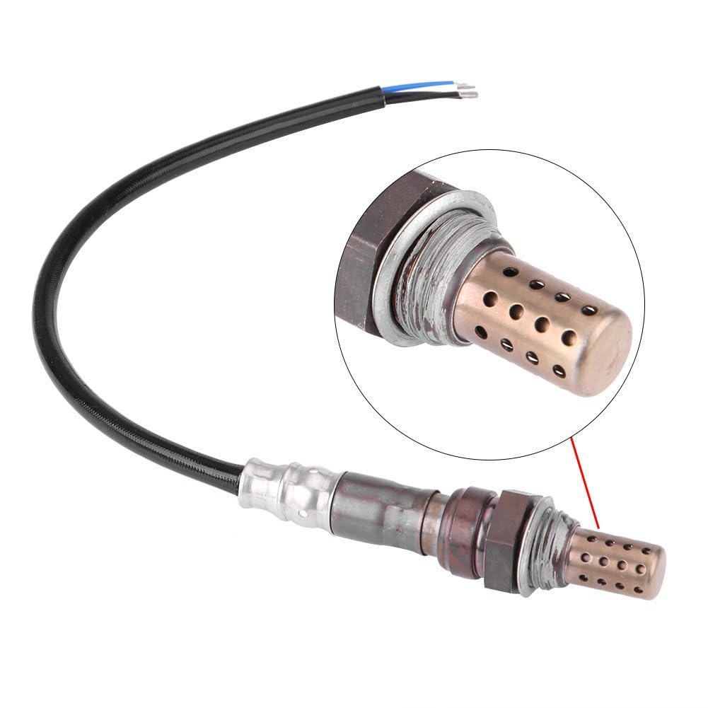 Aramox sonde à oxygène sonde lambda universelle, capteur d'oxygène lambda O2 à rapport de carburant universel SG450 à 4 fils pour véhicules 90-15