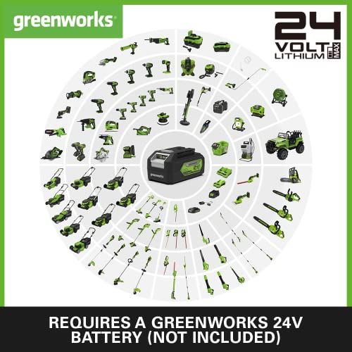 Greenworks GD24BN Cordless Brad Nailer, 110 Nail Capacity, 110pcs/min for 20-50mm 18GA Nails WITHOUT 24V Battery & Charger, 3 Year Guarantee 5 Greenworks GD24BN Cordless Brad Nailer, 110 Nail Capacity, 110pcs/min for 20-50mm 18GA Nails WITHOUT 24V Battery & Charger, 3 Year Guarantee - Image 5