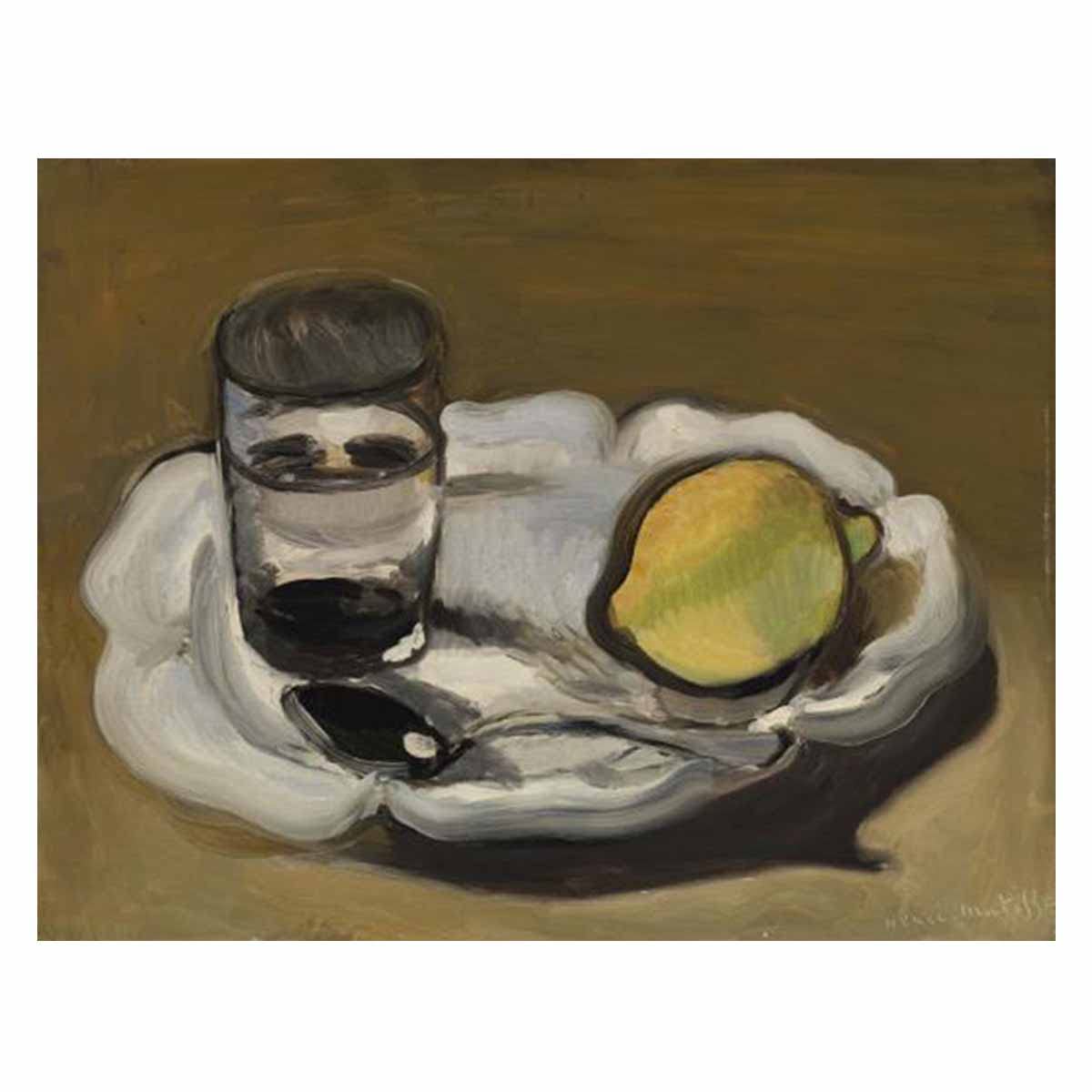 Ltt-Ydd-Ccl Henri Matisse“Nature morte au citron”Expressionnisme