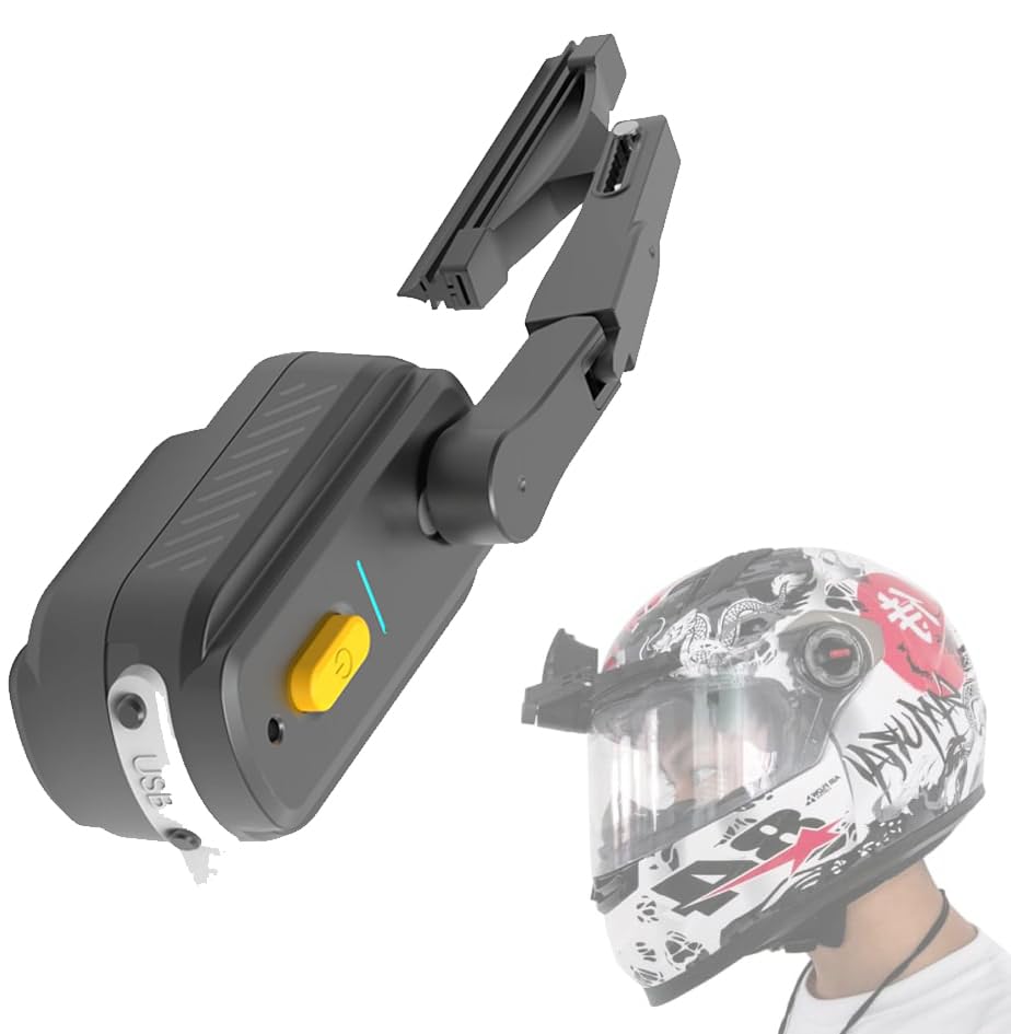 Limpiaparabrisas Para Casco De Motocicleta, Recargable Por | Envío Gratis