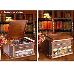 Tourne-disque avec haut-parleurs, tourne-disque en vinyle, phonographe, prend en charge la lecture de vinyle/lecture CD/AM/FM/USB (phonographe) - Les Beatles, Paul McCartney, John Lennon, RIngo Starr, George Harrison Tourne-disque avec haut-parleurs, tourne-disque en vinyle, phonographe, prend en charge la lecture de vinyle/lecture CD/AM/FM/USB (phonographe) – Image 6