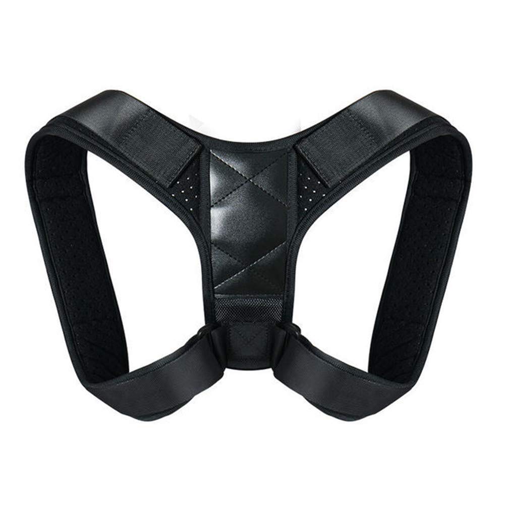 FEIXIANG Shoulder Straightener for Women and Men - Soft Sponge Pad Adjustable Upper Back Brace Posture Correctorfor Clavicle Support and Providing Pain Relief from Neck, Back and Shoulder