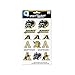 me & my BIG ideas Officially Licensed NCAA Spirit Stickers, Army
