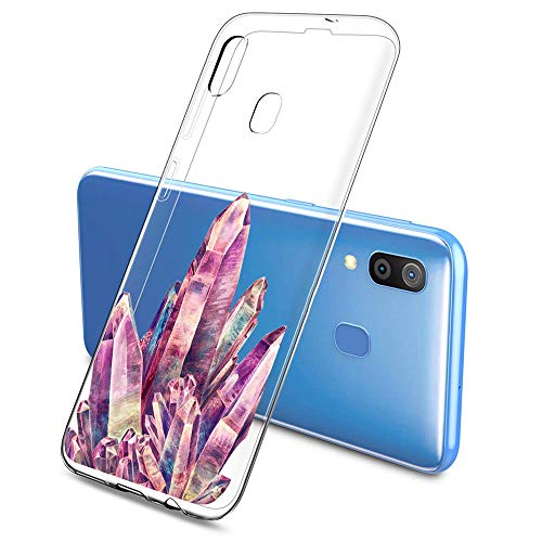 Oihxse Mode Motif de Diamant Case Compatible pour Sony Xperia XZ3 Coque Silicone Ultra Mince Transparent Souple Bumper Crystal Clair Anti-Rayures Antichoc Protection Cover,Diamant 3