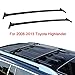 CARMOCAR Roof Rack Cross Bars Replacement for Toyota Highlander 2008 2009 2010 2011 2012 2013,Factory Style Top Cargo Roof Racks Cross Trail Bars Canoe Kayak Snowboards skis Bikes