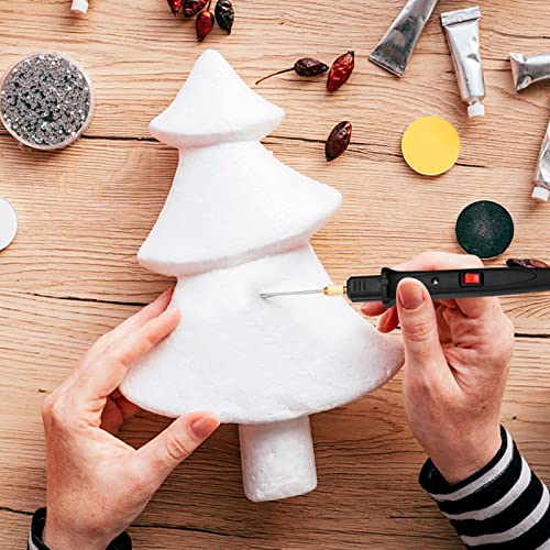 KKcare 24W Kit de cortador de espuma elétrico portátil com 5 pontas retas e 1 ponta de arco temperat