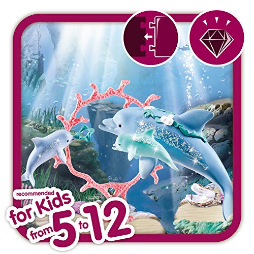Schleich 41463 bayala Spielset - Delfin-Mama mit Babies, Spielzeug ab 5 Jahren – Bild 4