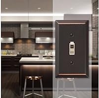 Vista 5 de Tapas y cubiertas de tomacorrientes con diseño tradicional, 163TDB, 120 volts