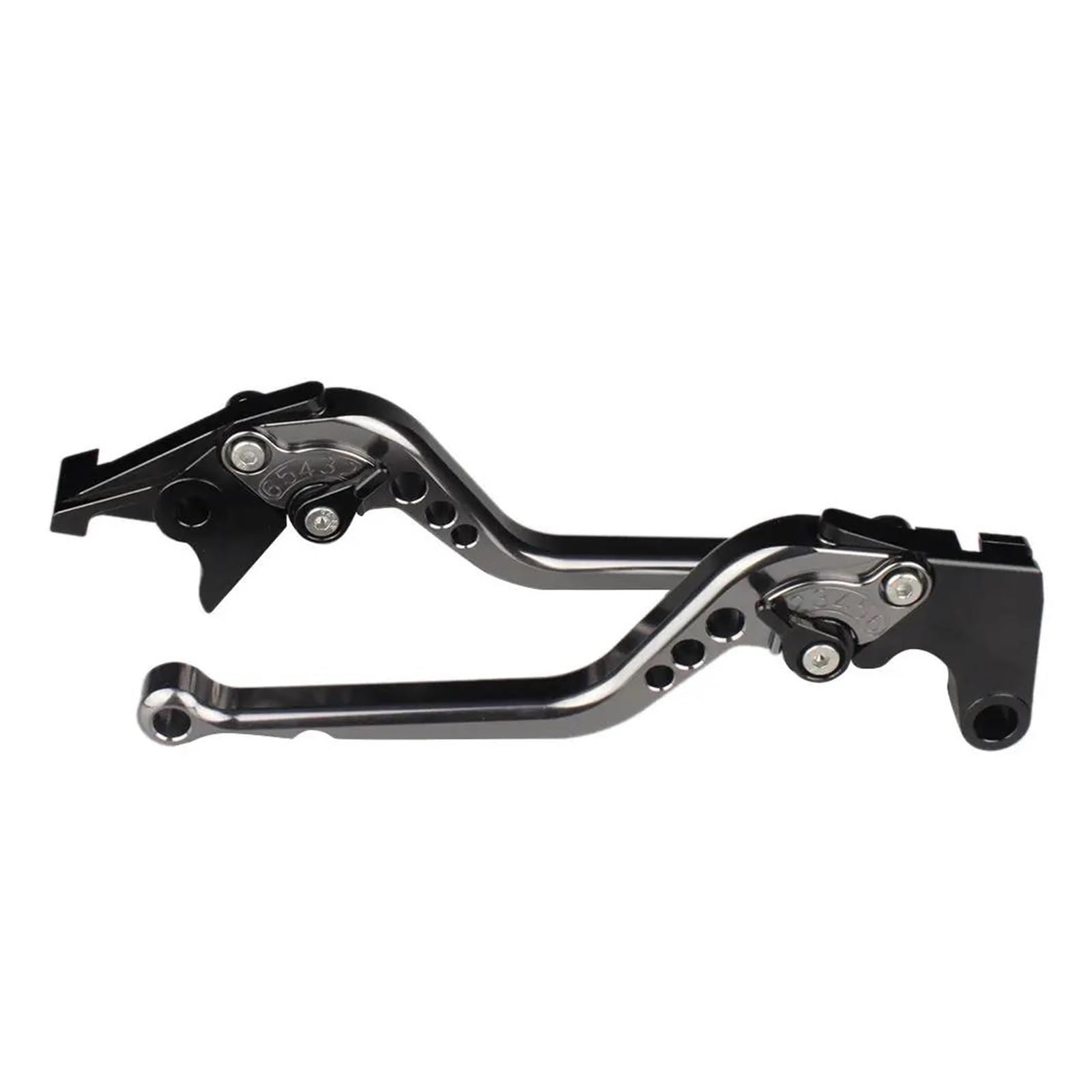 SHUZHAO for Magna V30 VF500 1984-1985 Adjustable 3D Brake Clutch Lever(177mm Gray)