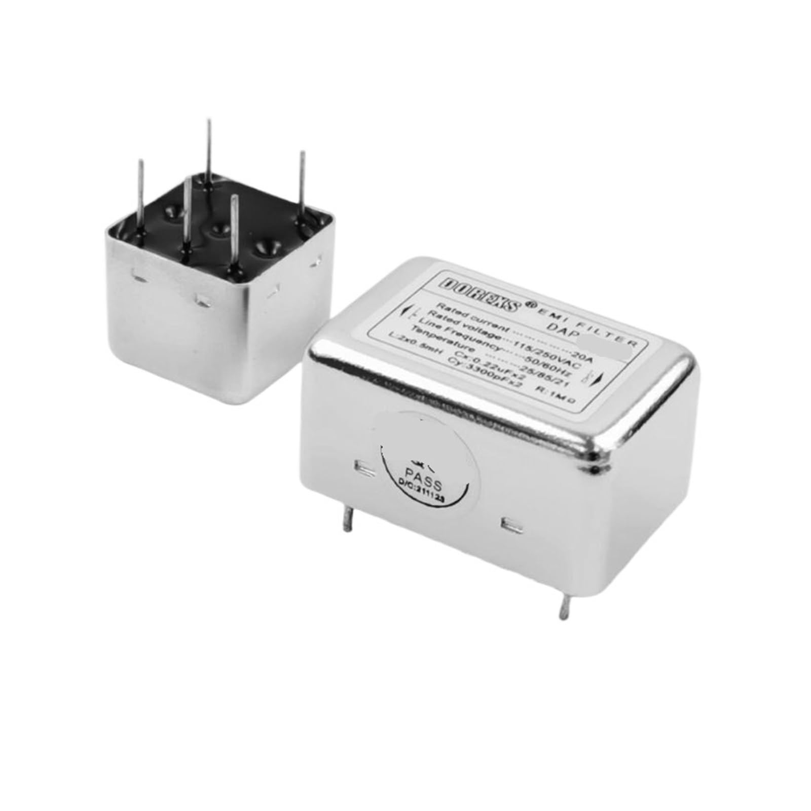 Filtre de Ligne d'alimentation à découpage CA monophasé DAA1 1A