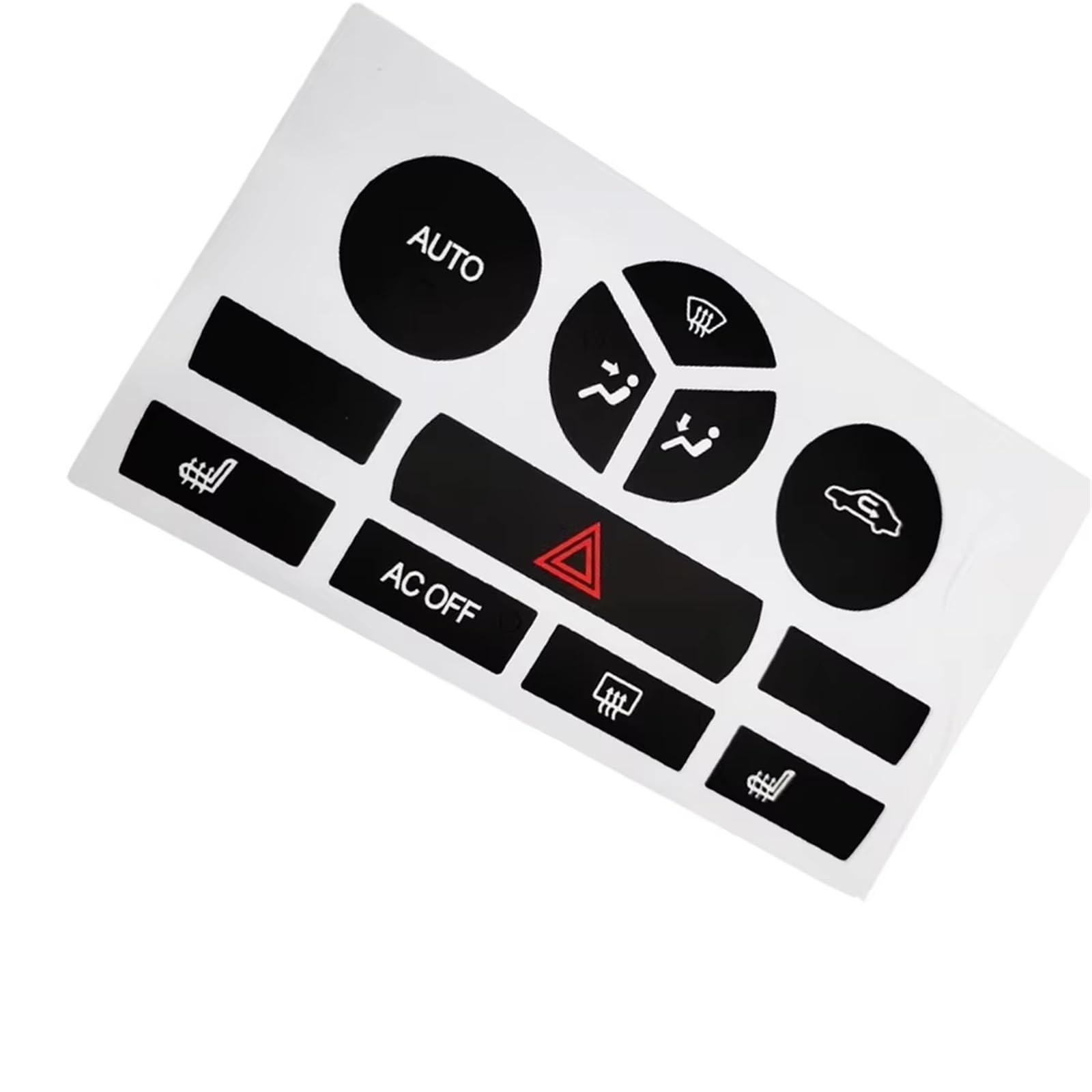 Interior Button Stickers Compatible with Saab for 9-3 2007-2014