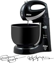 Batedeira Paris Power Mixer Turbo Preto portátil 127v