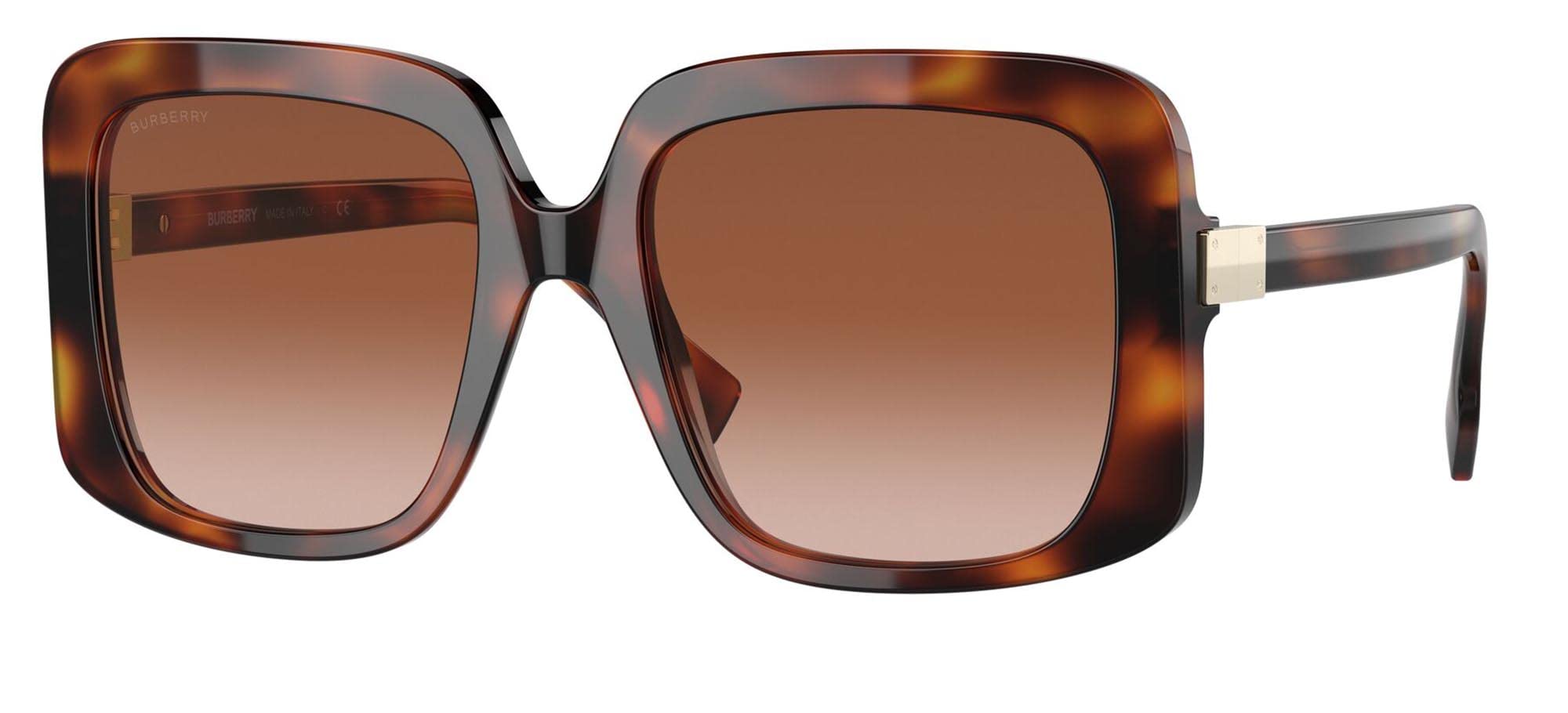 Burberry Sunglasses Be4363 331613 Light Havana Gradient Brown