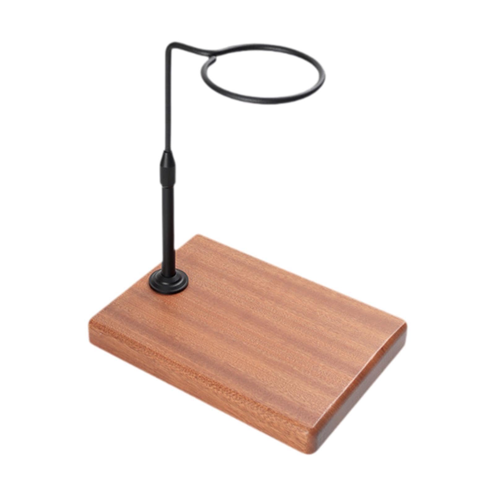 Soporte Para Dripper De Café Con Ajuste De Ángulo En Metal,negro y marrón