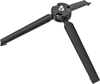 Aluminum Alloy 1/4 Mini Tripod Stand for Action Camera, Selfie Stick Monopod Stabilizer Tabletop Stand Tripod