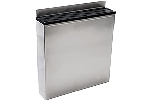 Restaurant/Commercial Kitchen Knife Rack - Holds 10 Knives & Honing Steels