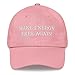 Hogue WS LLC Make Energy Free Again Hat (Embroidered Dad Cap) Nikola Tesla Hat Pink