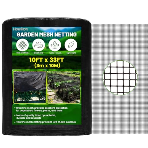 Homiton Stronger Garden Mesh Netting, Ultra Fine Nano PP Plant