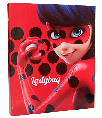 Lady Bug Miraculous - Raccoglitore 4 anelli