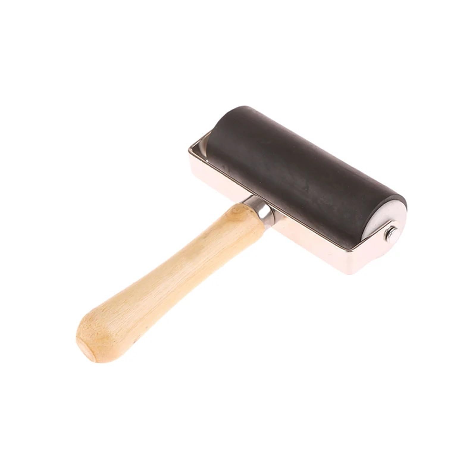 Rubber Roller Rubber Roller Brayer Ink Painting Printmaking Roller Art Craft Projects Ink Stamping Tool Paint Roller(6cm)