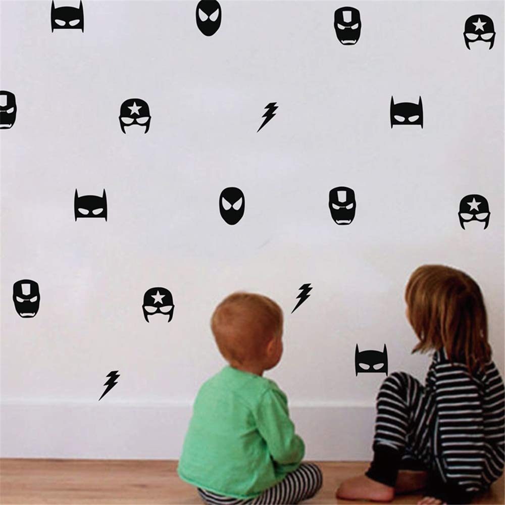 Stickers muraux super-héros Marvel pour créer un espace de jeu dynamique