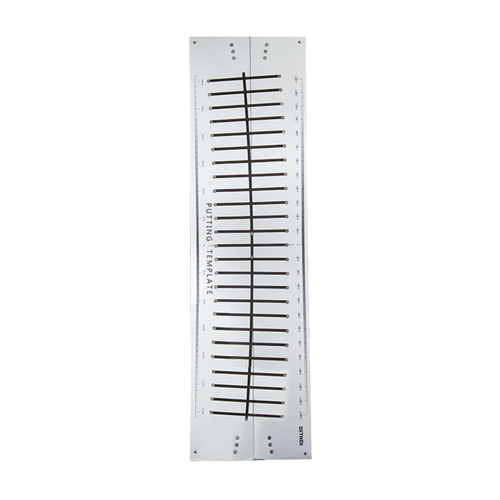 Golf Track Paper per Avviamento Golf Tappeto per Putting Aiuto Allenamento Swing Kit Specchio Allineamento Polipropilene per Esercizi Indoor Outdoor P