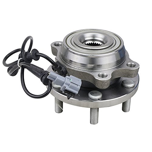 CRS NT515065 Front Wheel Hub & Bearing Assembly for 4WD 2005-2015 Nissan Xterra for 2005-2012 Pathfinder for 2005-2019 Frontier for 2009-2012 Suzuki Equator