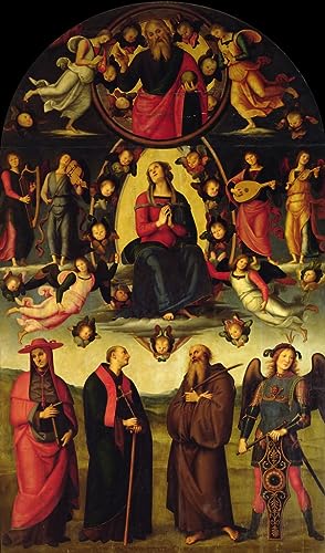 Impression sur toile Pietro Perugino affiches d'art de qualité