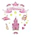Main Street Wall Creations Jumbo Stickers - Princess