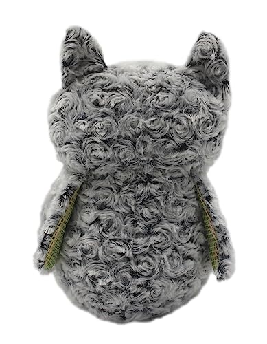 Image of Tickles Heather Owl Soft Stuffed Plush Animal Toy for Girls & Boys Kids Children Birthday Gifts (Color: Grey Size: 25 cm)