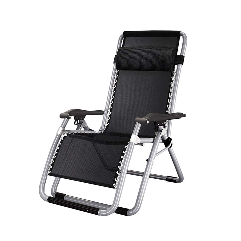 Lit de chaise longue en aluminium idéal pour le camping et la plage