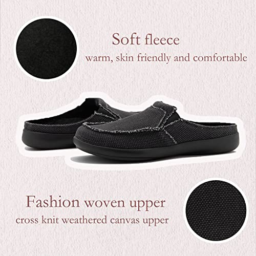 Womens Wide Slippers with Arch Support - Plantar Fasciitis Pain Relief - Orthopedic House Shoes for Diabetic Bunions3