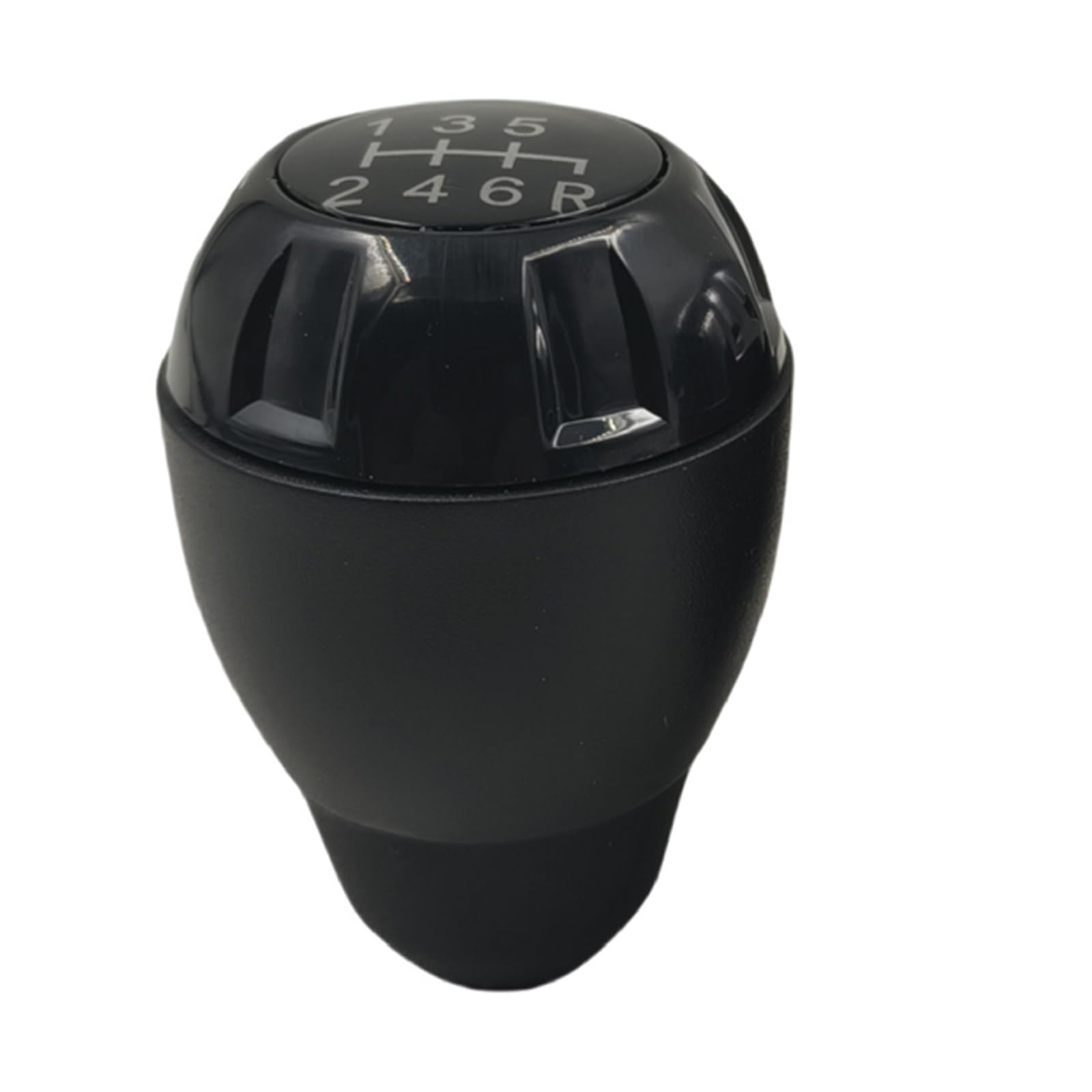 Ixcbitc Black Shifter Lever Knob For Jeep For Wrangler For Jk 07-2018 Manual Selector 6 Speed Gear Shift Knob Lever Stick Gaiter Boot Cover(Black)