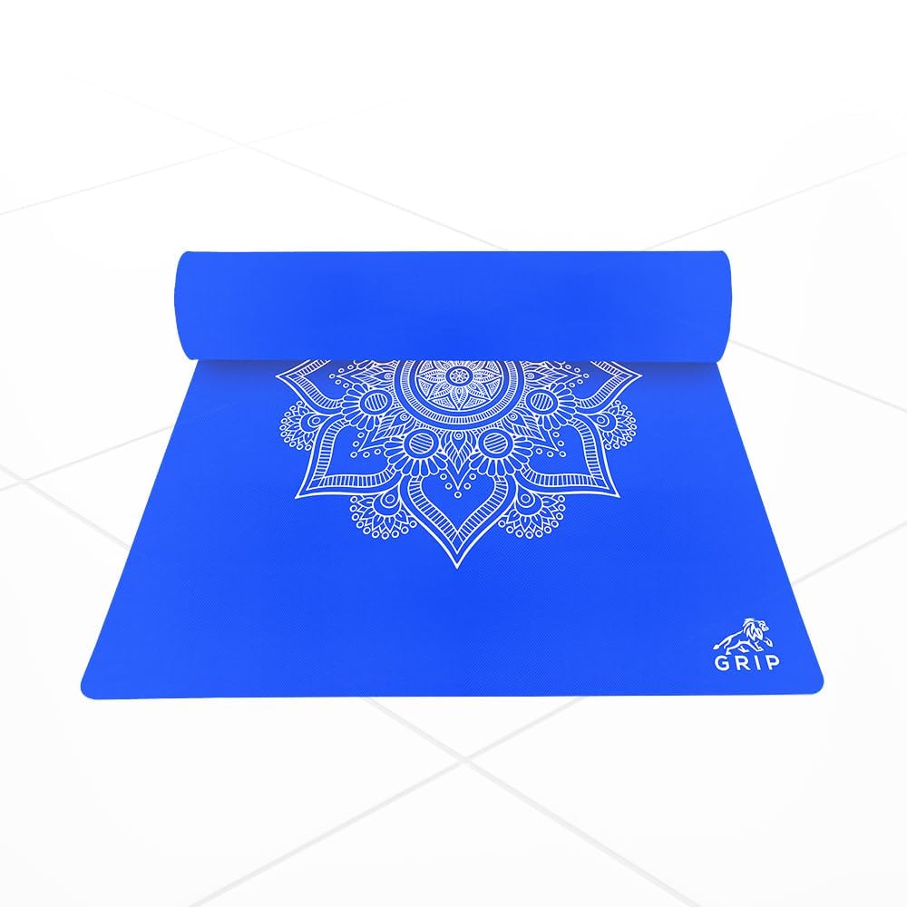Grip Yoga Mat For Women & Men - 36(Inches) x 78(Inches), (6MM) Thickness, Mandala Design, Anti-Slip Yoga Mat For Gym Workout, Exercise Mat For Home & Gym, (Green) (B0DGTX6YG5) Amazon Price History, Amazon Price Tracker