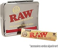 Vista 3 de RAW Papeles de liar naturales sin refinar - Caja de liar automática - 4.331 in tamaño King