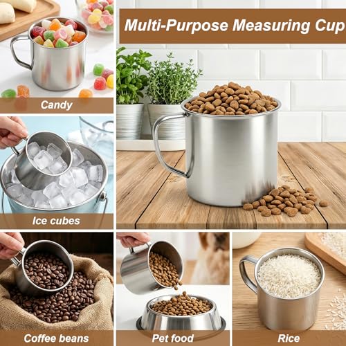 Vaso Medidor de 1.5 Tazas Acero Inoxidable miniatura 6