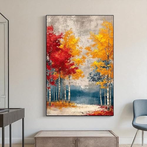 Affiche automne chaleureuse pour décorer un salon cocooning esthétique - 2