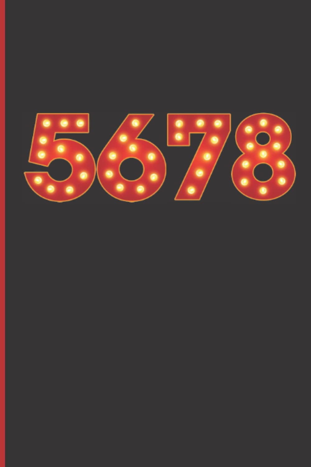 5678. Theatre Nerd Funny Musical Theatre Actor Thespian Performer Notebook: Musical theatre merch. Musical theatre gifts for teen girls, women and theatre kids