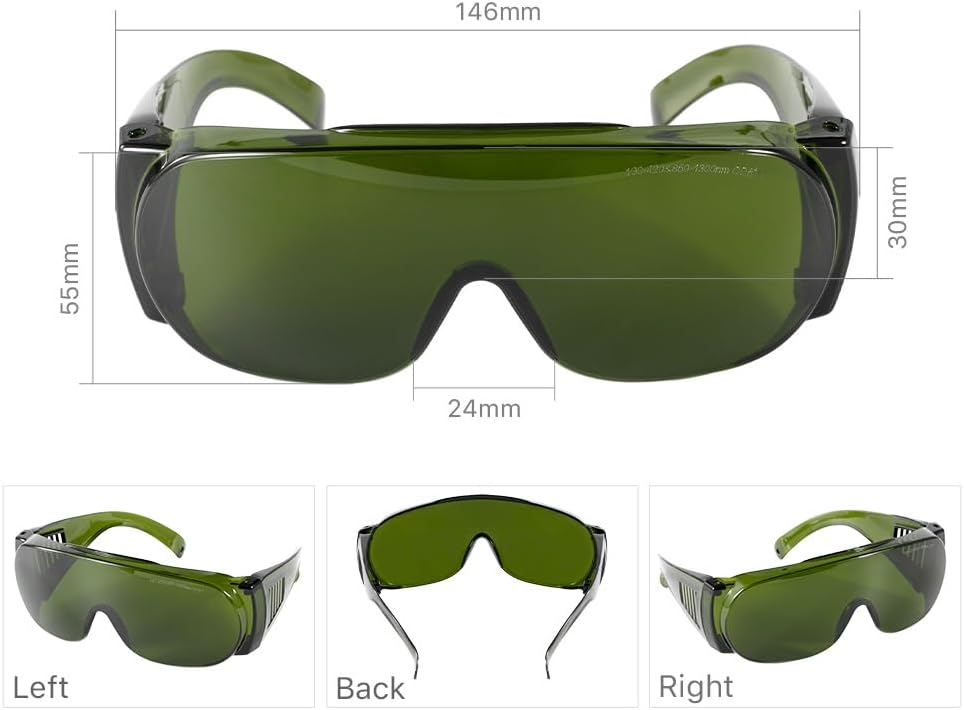 Cloudray CE 1064nm Laser Safety Goggles Protective Glasses Shield Protection Eyewear For YAG DPSS Fiber Laser… - Image 3