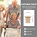 Zerodeko 1pc Portable Urine Pot Durable Spittoon for Adults Lightweight and Compact Design Easy to Clean for Home Use Travel and Camping Suitable for Women