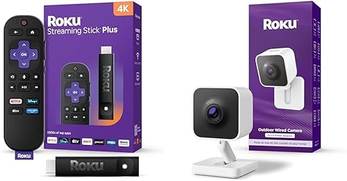 Miniatura 15 de Roku Streaming Stick Plus 2025 - Dispositivo de transmisión Roku 4K y HDR para TV con control remoto por voz - TV gratis y en vivo