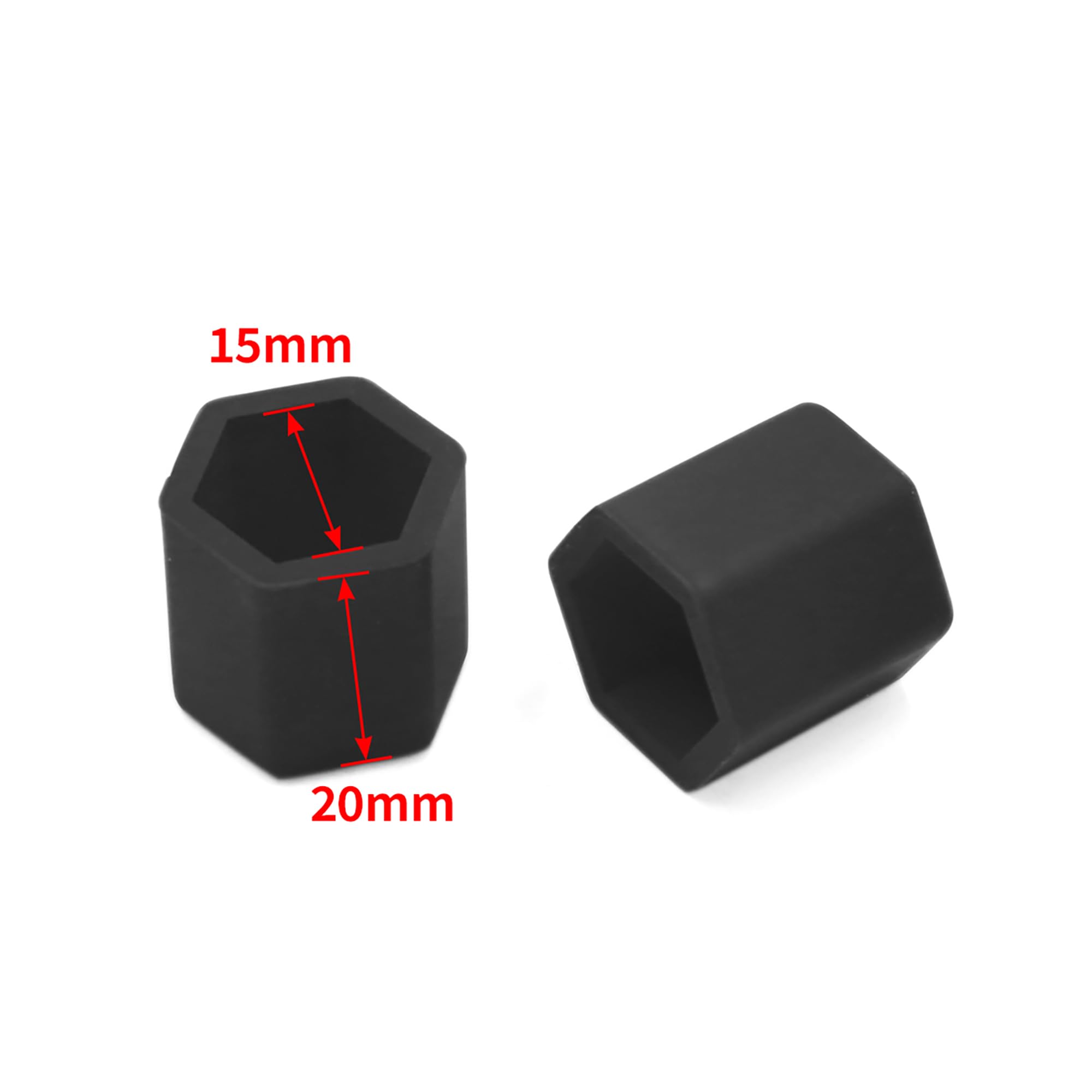 1x Radmuttern Abdeckkappe Kunststoff, Lange Version, 32 Oder 33mm, 3 Farben