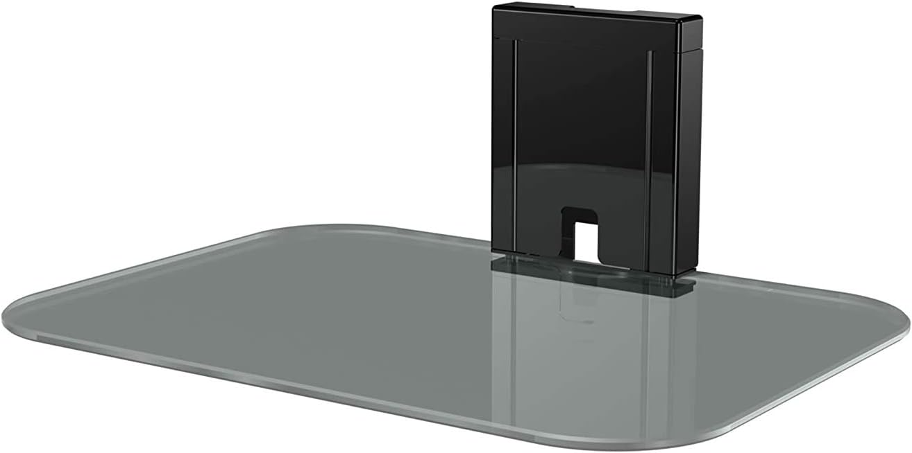Sanus On-Wall Shelf for AV Components - Black