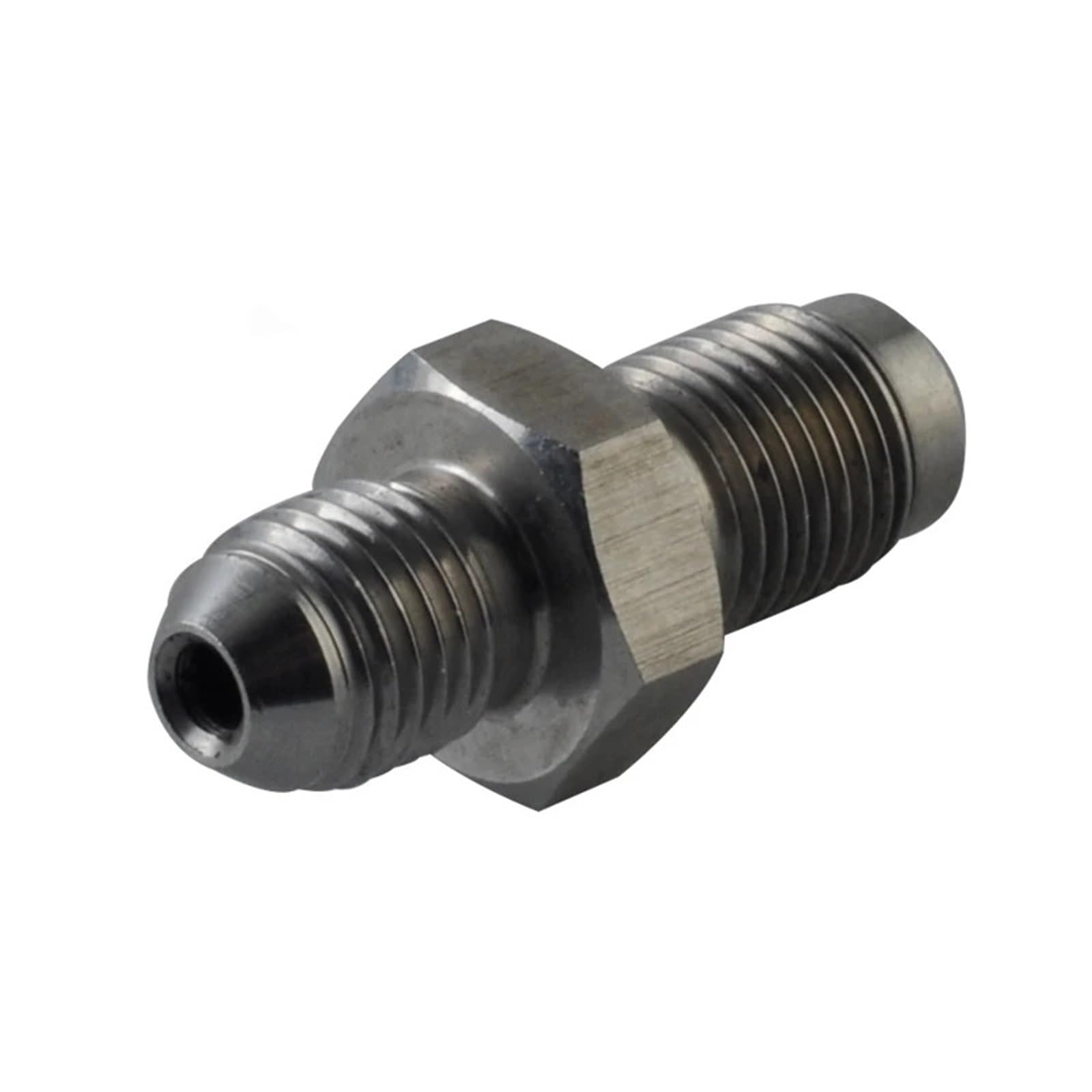 Adaptador AN3 a M12x1.0 de acero inoxidable para líneas de freno de alta resistencia