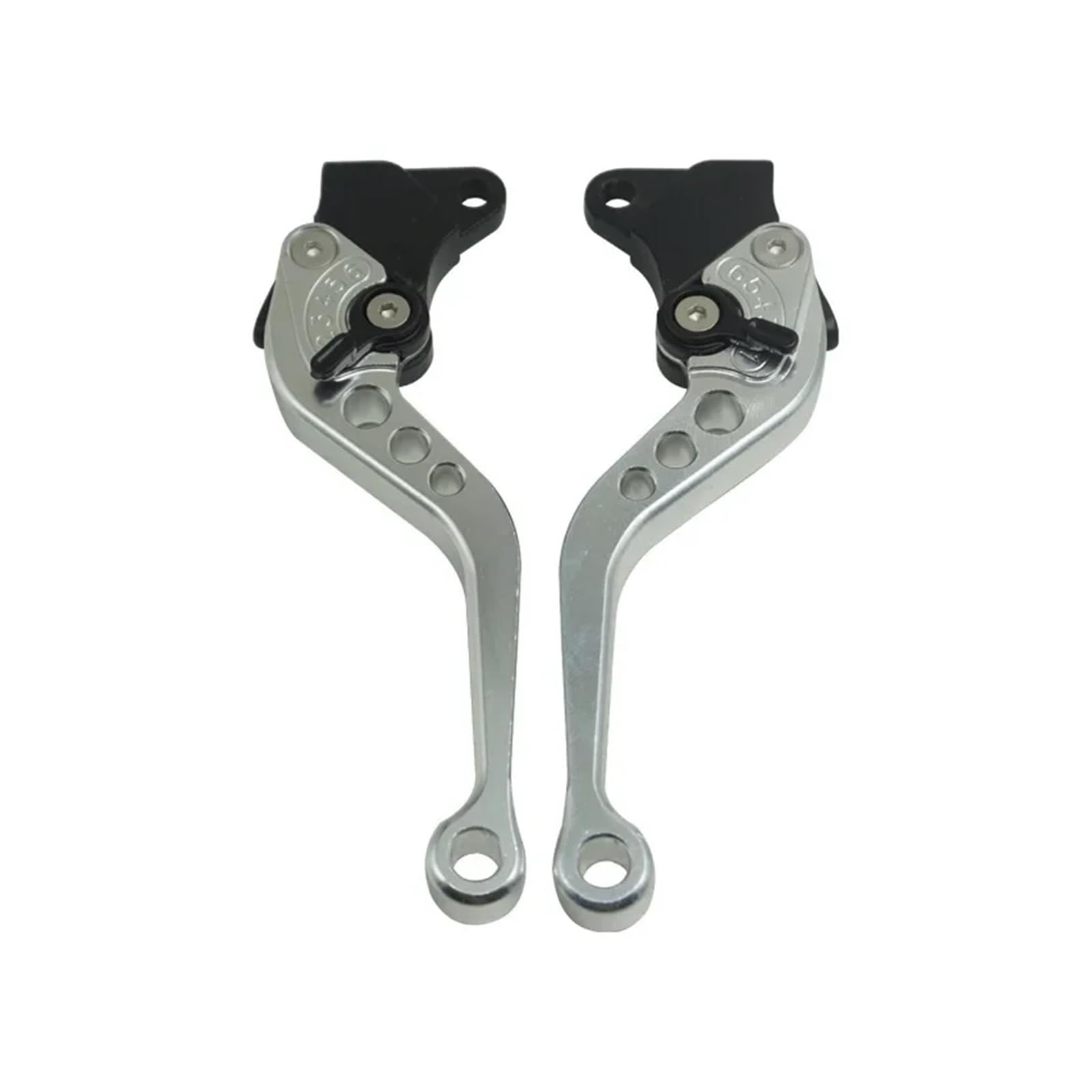 WKDYRIWO Motorcycle Brake Handle CNC Clutch Drum Lever Motorbike Modification Adjustable Handlebar Set for CG125 Motorcycle Brake Clutch Levers