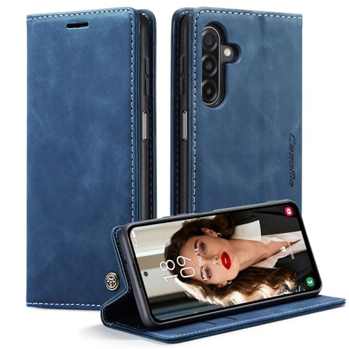 KZB Handyhülle für Samsung Galaxy A17 5G Hülle Premium Leder Klappbar Tasche Flip Case Magnet...